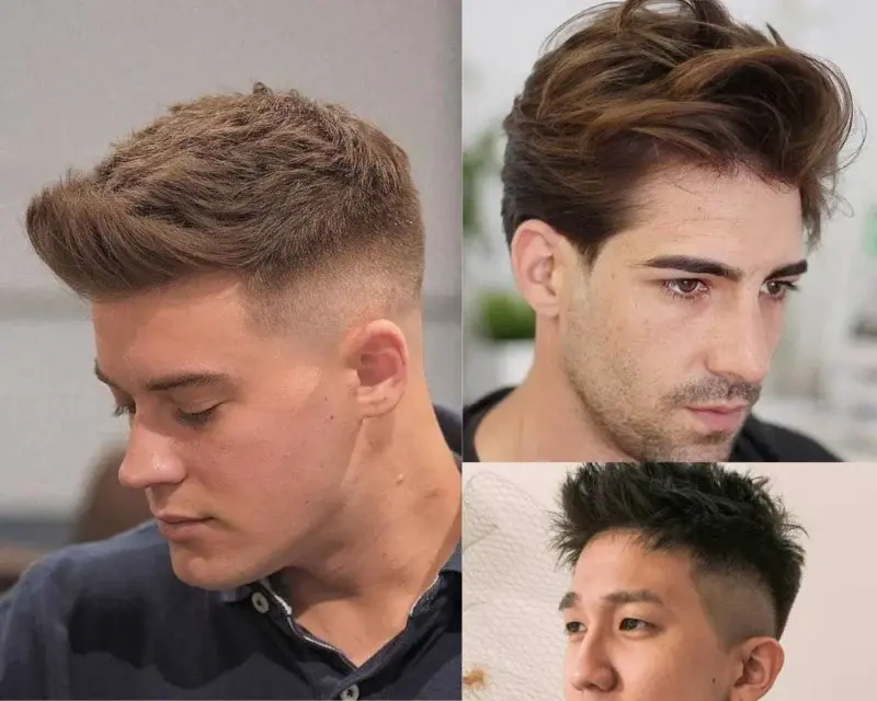 Kiểu tóc Quiff nam 7/3 đẹp gọn gàng