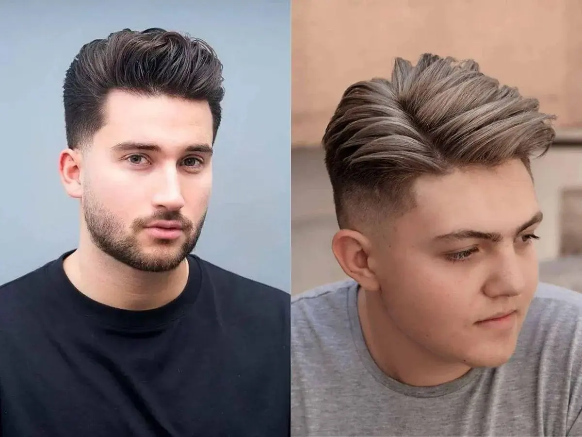 Style tóc Side Part Quiff nam đơn giản đẹp