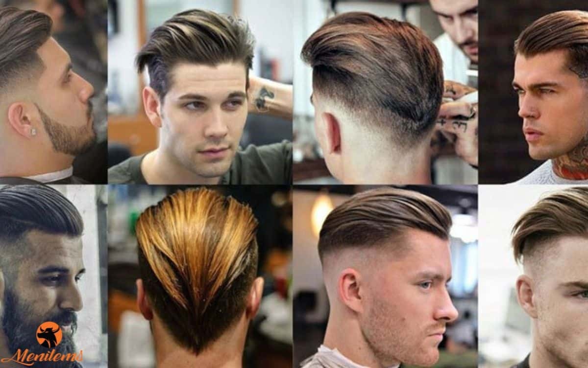 Form tóc Slick Back cổ điển gọn sắc nét
