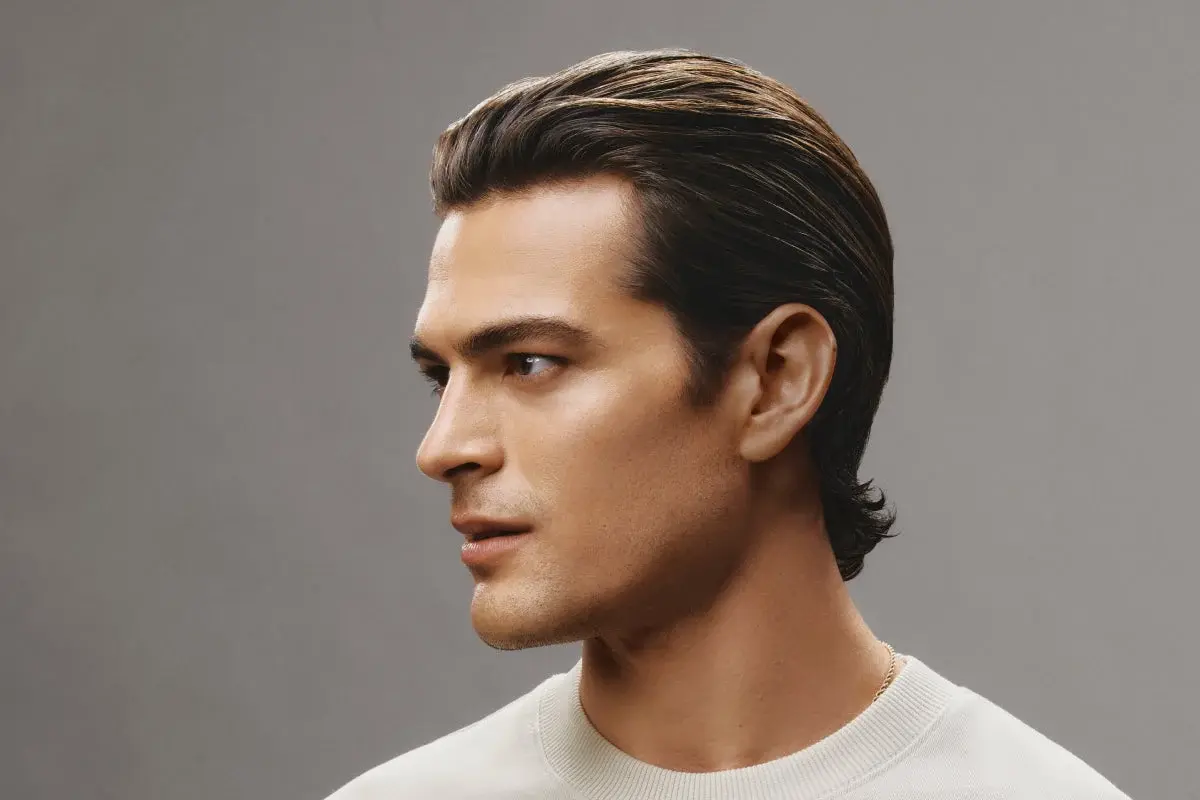 Xu hướng tóc Slick Back Undercut tóc dài đỉnh đầu