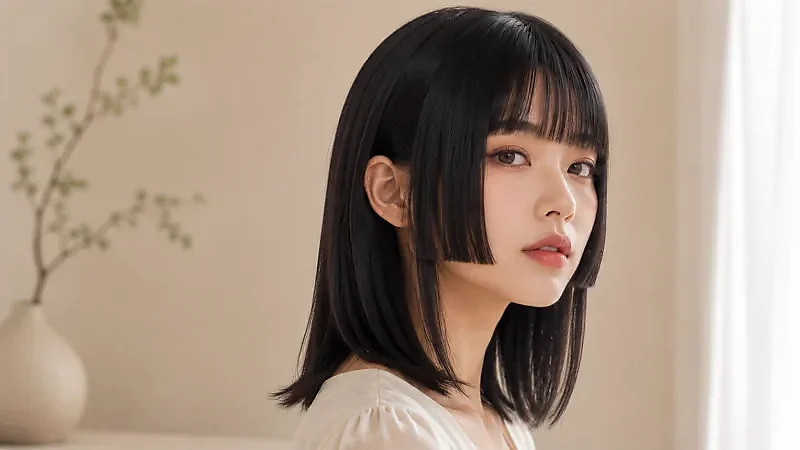 Kiểu Tóc Hime Cut Nữ Đẹp, Cá Tính Và Đậm Phong Cách Nhật Bản - kiểu tóc salon