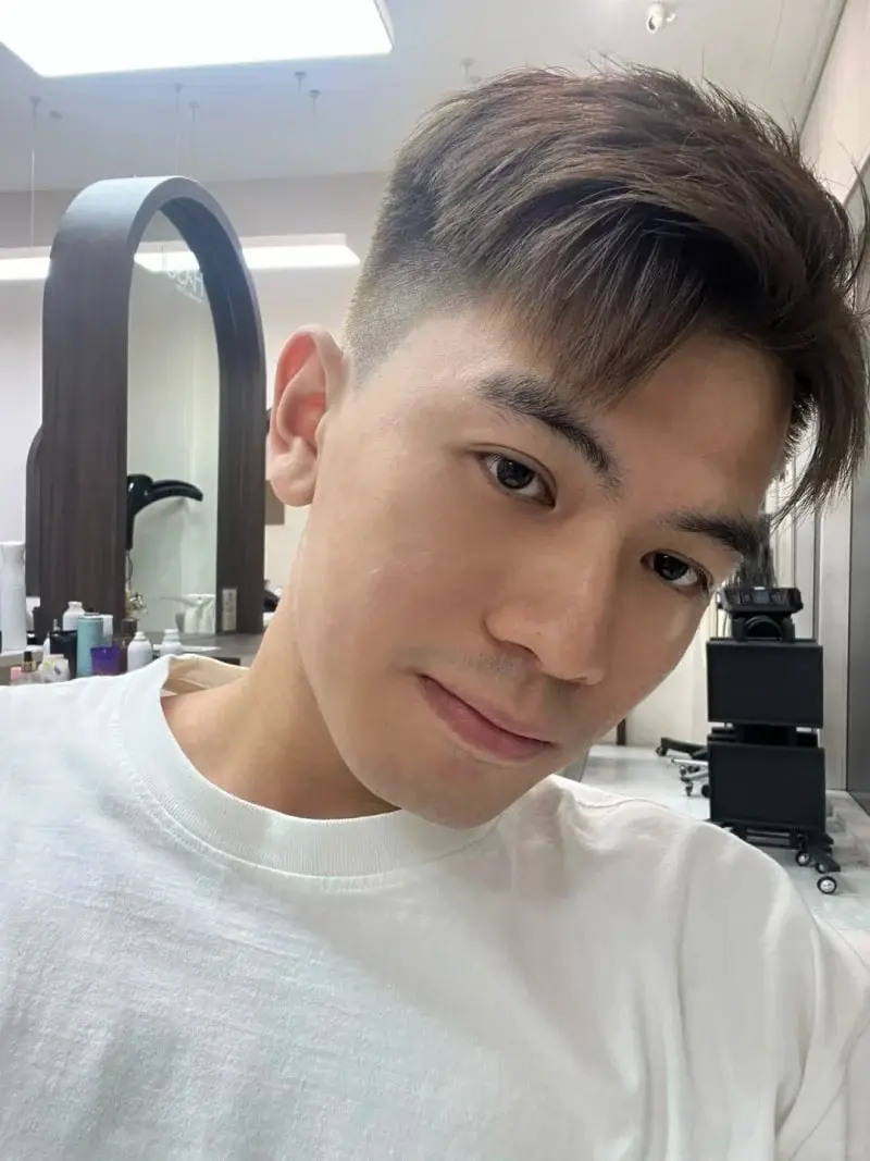 Phong cách undercut Two Block Undercut nam cá tính mạnh mẽ Phong cách tóc Two Block Undercut nam cá tính nổi bật