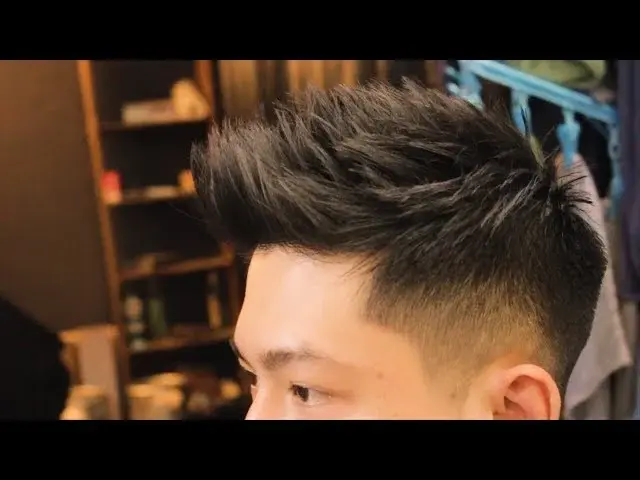 Xu hướng tóc Undercut Quiff nam tóc dài đỉnh đầu
