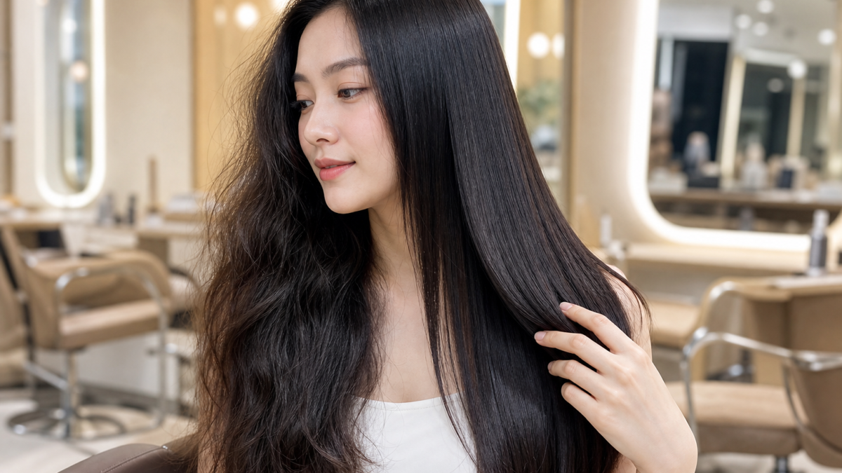 Duỗi tóc: hiểu hiệu ứng, biết tóc nào hợp và giữ form ít hư tổn hơn – ảnh kiểu tóc thực tế