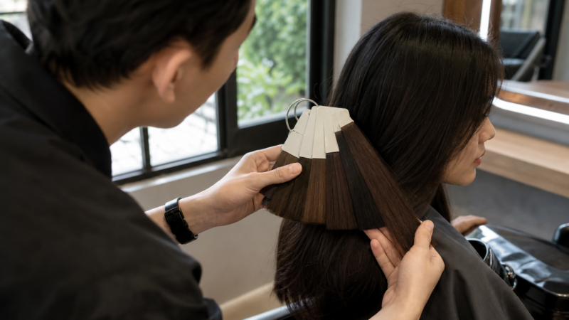 Màu tóc không cần tẩy: chọn đúng theo nền tóc và undertone da