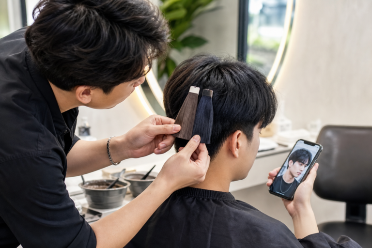 Màu tóc nam đẹp: chọn màu hợp da, nền tóc và mức tẩy