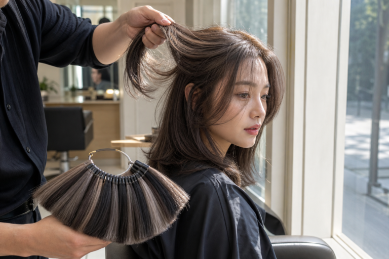 Tóc màu nâu lạnh: hợp da nào, có cần tẩy không và chọn shade ra sao
