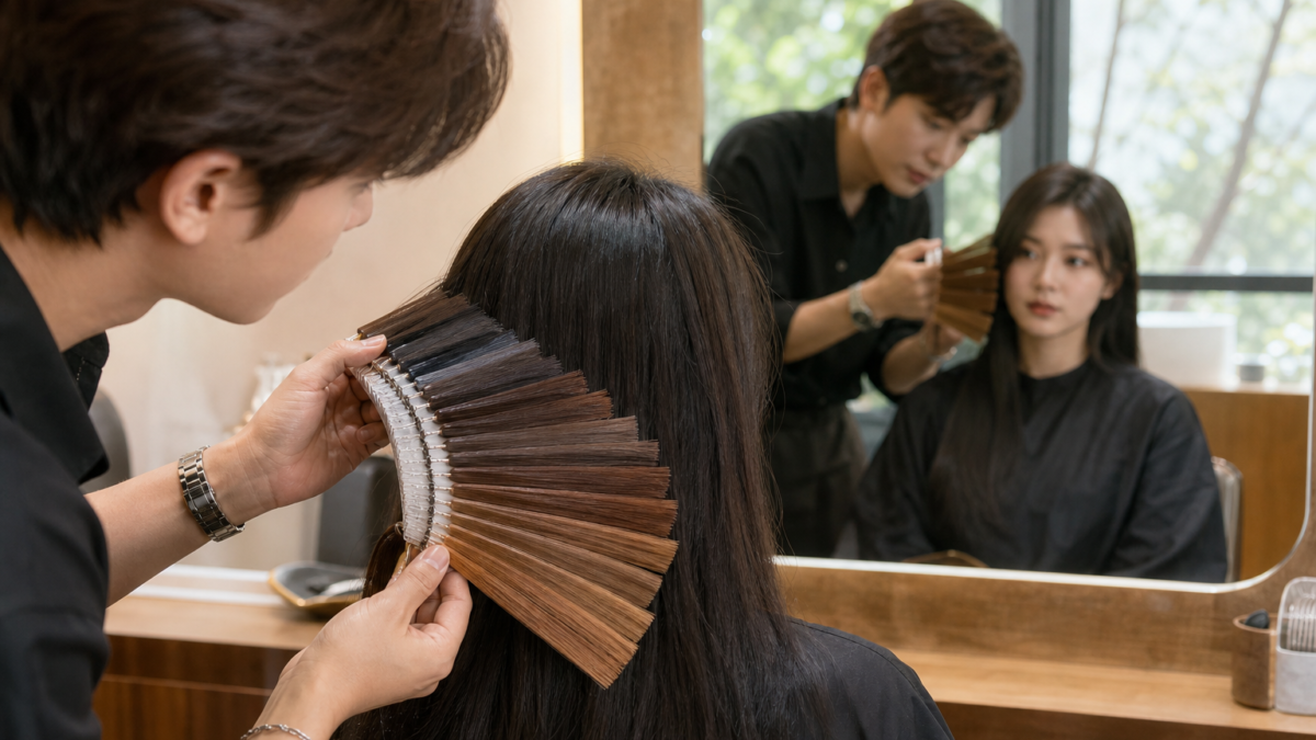 Tóc nâu: cách chọn màu hợp da, có cần tẩy và giữ màu bền – ảnh kiểu tóc thực tế