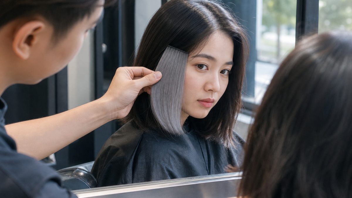 Tóc xám khói: hợp da nào, có cần tẩy không và nên chọn bản nào? – ảnh kiểu tóc thực tế