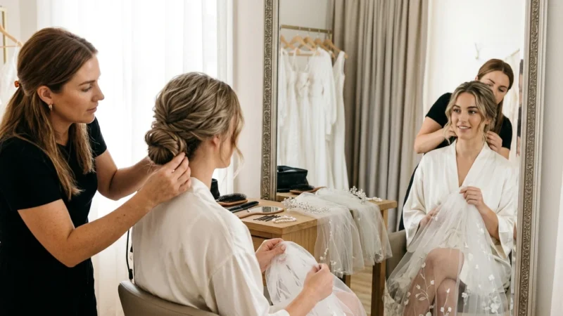 Tóc Cô Dâu: Chọn Form Theo Trang Phục, Độ Dài Và Độ Bền Kiểu