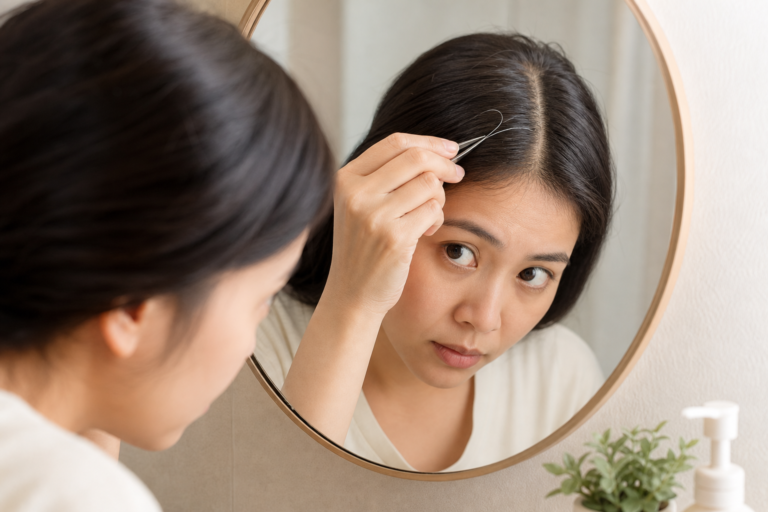 Có Nên Nhổ Tóc Bạc Không? Nhổ Nhiều Có Hại Gì?