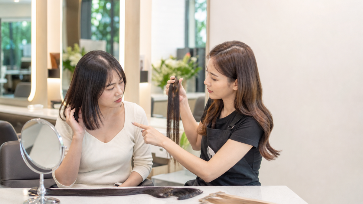 Có Nên Nối Tóc Không? Lợi Ích, Rủi Ro Và Ai Nên Cân Nhắc – ảnh kiểu tóc thực tế