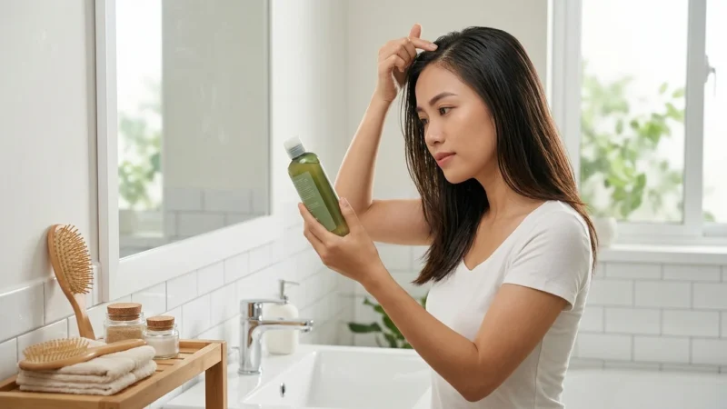 Dầu gội cho tóc dầu: cách chọn để sạch chân tóc mà không khô rít