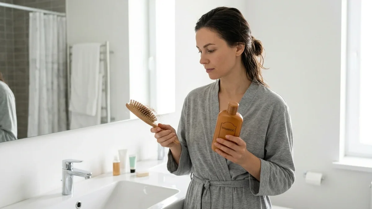 Dầu Gội Trị Rụng Tóc: Hiểu Đúng Công Dụng Và Giới Hạn – ảnh kiểu tóc thực tế