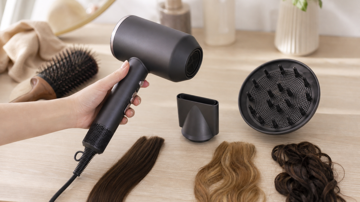 Máy Sấy Tóc: Chọn Luồng Gió, Mức Nhiệt Và Đầu Sấy Theo Nhu Cầu – ảnh kiểu tóc thực tế