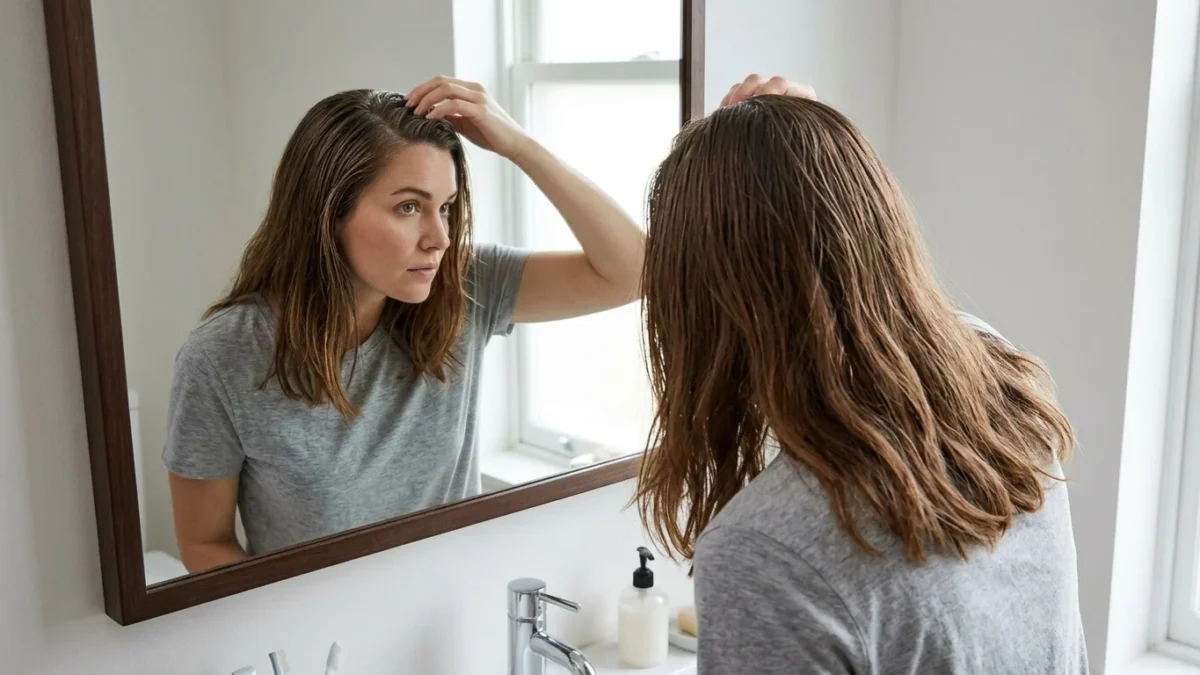 Tóc Bết: Kiểm Soát Da Đầu Dầu Mà Không Làm Khô Ngọn – ảnh kiểu tóc thực tế